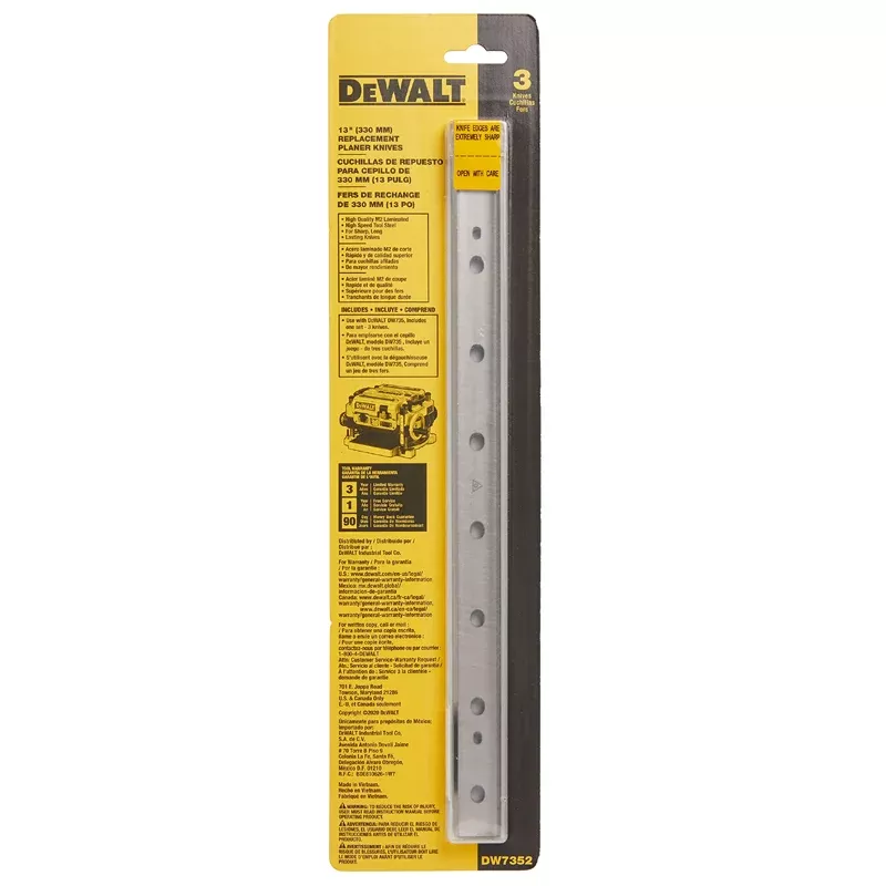 1-pack-3-pcs-dewalt-dw7352-planer-blade-13-inch-dewalt-dw735-pla (1 Pack 3 Pcs) Dewalt DW7352 Planer Blade 13-Inch For Dewalt DW735 Pla