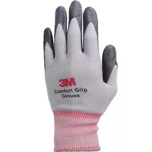 10-pair-3m-comfort-grip-gloves-nbr-foam-coated-gray (10 Pair) 3M Comfort Grip Gloves NBR Foam Coated (Gray)