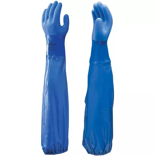 10-pair-showa-690-oil-resistant-pvc-long-sleeve-gloves-26-inch (10 Pair) SHOWA 690 Oil Resistant PVC Long Sleeve Gloves (26-Inch)