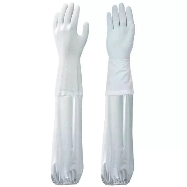 10-pair-showa-b0710-chemical-protection-pvc-long-sleeve-gloves-24-i (10 Pair) SHOWA B0710 Chemical Protection PVC Long Sleeve Gloves (24-I