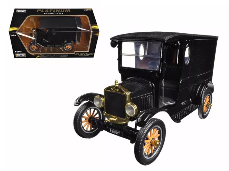 1925-ford-model-t-paddy-wagon-black-1-24-diecast-model-car-by-motormax 1925 Ford Model T Paddy Wagon Black 1/24 Diecast Model Car by Motormax