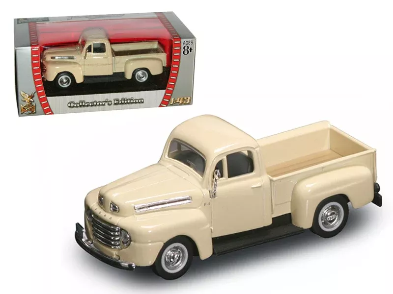 1948 Ford F-1 Pickup Truck Cream 1/43 Diecast Model Car by Road Signat