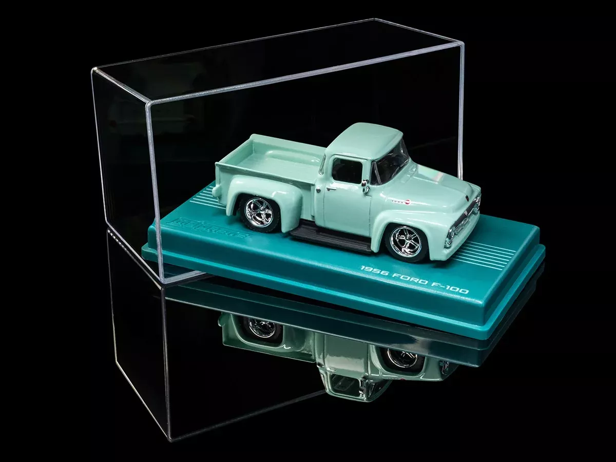 1956-ford-f-100-pickup-truck-light-green-collection-series-1-64-diec 1956 Ford F-100 Pickup Truck Light Green "Collection" Series 1/64 Diec