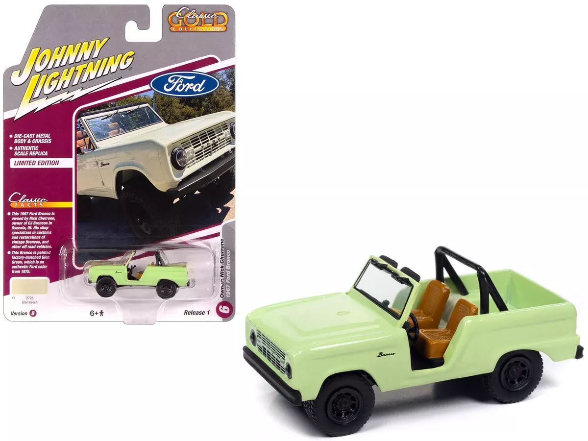 1967-ford-bronco-nick-cherrone-glen-green-classic-gold-collection 1967 Ford Bronco "Nick Cherrone" Glen Green "Classic Gold Collection"