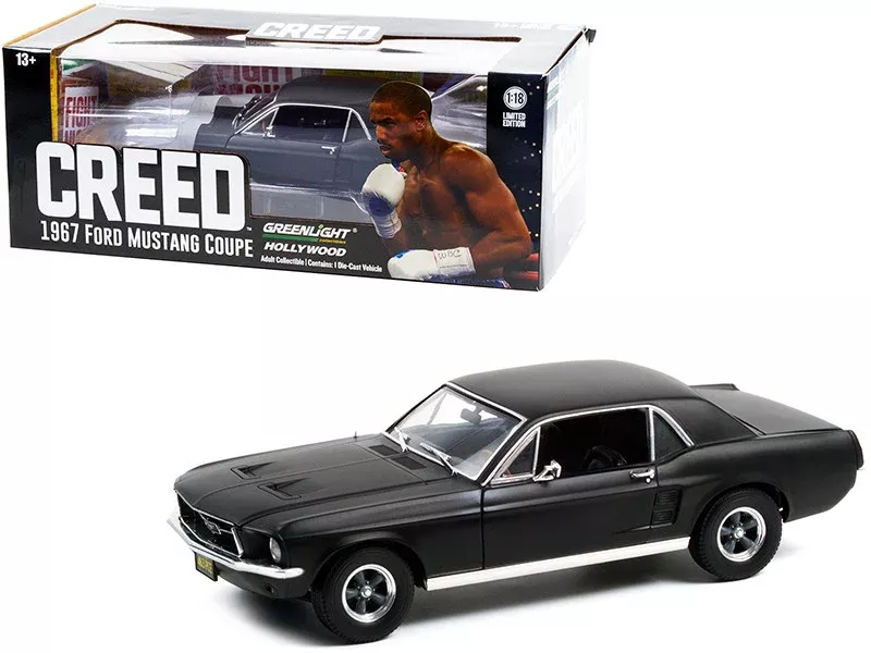 1967-ford-mustang-coupe-matt-black-adonis-creed-s-creed-2015-mov 1967 Ford Mustang Coupe Matt Black (Adonis Creed's) "Creed" (2015) Mov