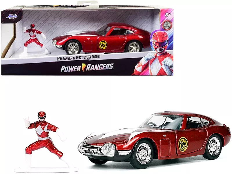 1967-toyota-2000gt-rhd-right-hand-drive-red-metallic-red-ranger 1967 Toyota 2000GT RHD (Right Hand Drive) Red Metallic and Red Ranger