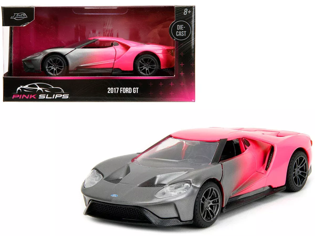 2017 Ford GT Gray Metallic and Pink Gradient "Pink Slips" Series 1/32