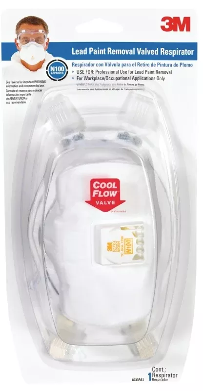 3m-tekk-protection-8233pa1-r-8833-disposable-valved-respirator-n100 3M TEKK Protection 8233PA1-A/R-8833 Disposable Valved Respirator, N100