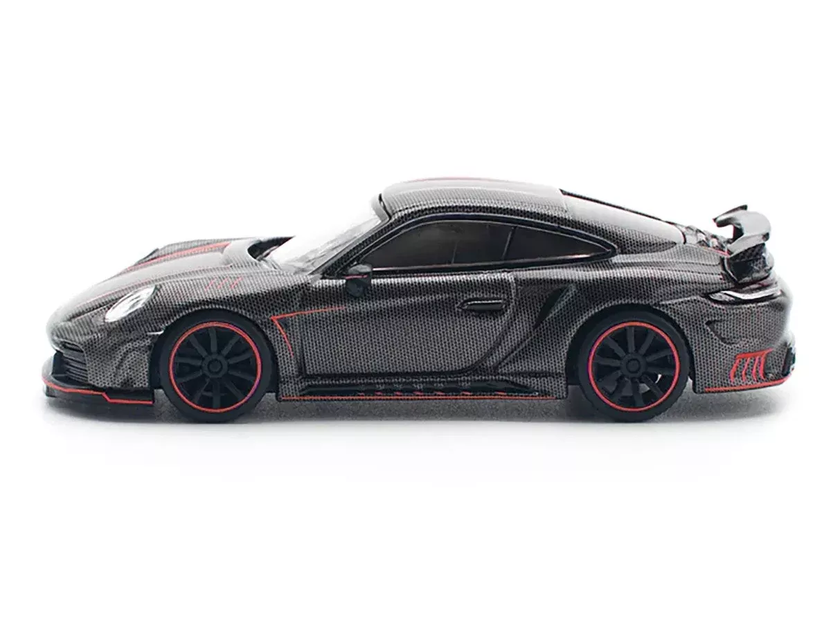 992-stinger-gtr-carbon-edition-with-red-accents-1-64-diecast-model-car 992 Stinger GTR Carbon Edition with Red Accents 1/64 Diecast Model Car