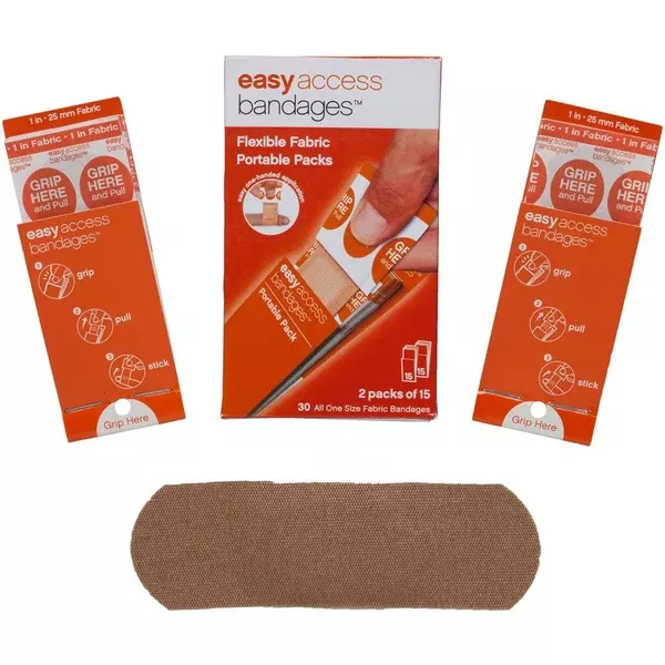 adventure-medical-easy-access-bandages-153-fabric-1-quot-x-3-quot-strips-30-coun Adventure Medical Easy Access Bandages - Fabric - 1" x 3" Strips - 30 Count