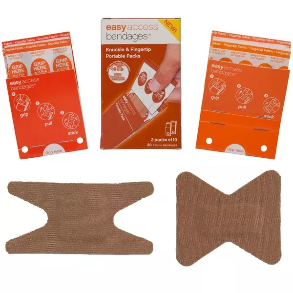 adventure-medical-easy-access-bandages-153-fabric-knuckle-fingertip-20-count Adventure Medical Easy Access Bandages - Fabric - Knuckle & Fingertip - 20 Count
