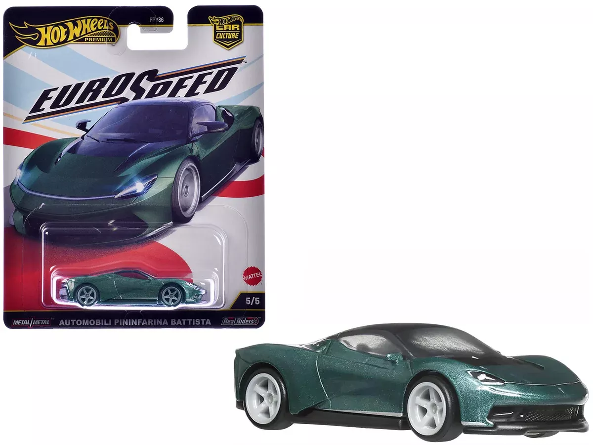 Automobili Pininfarina Battista Green Metallic with Black Top "Euro Sp