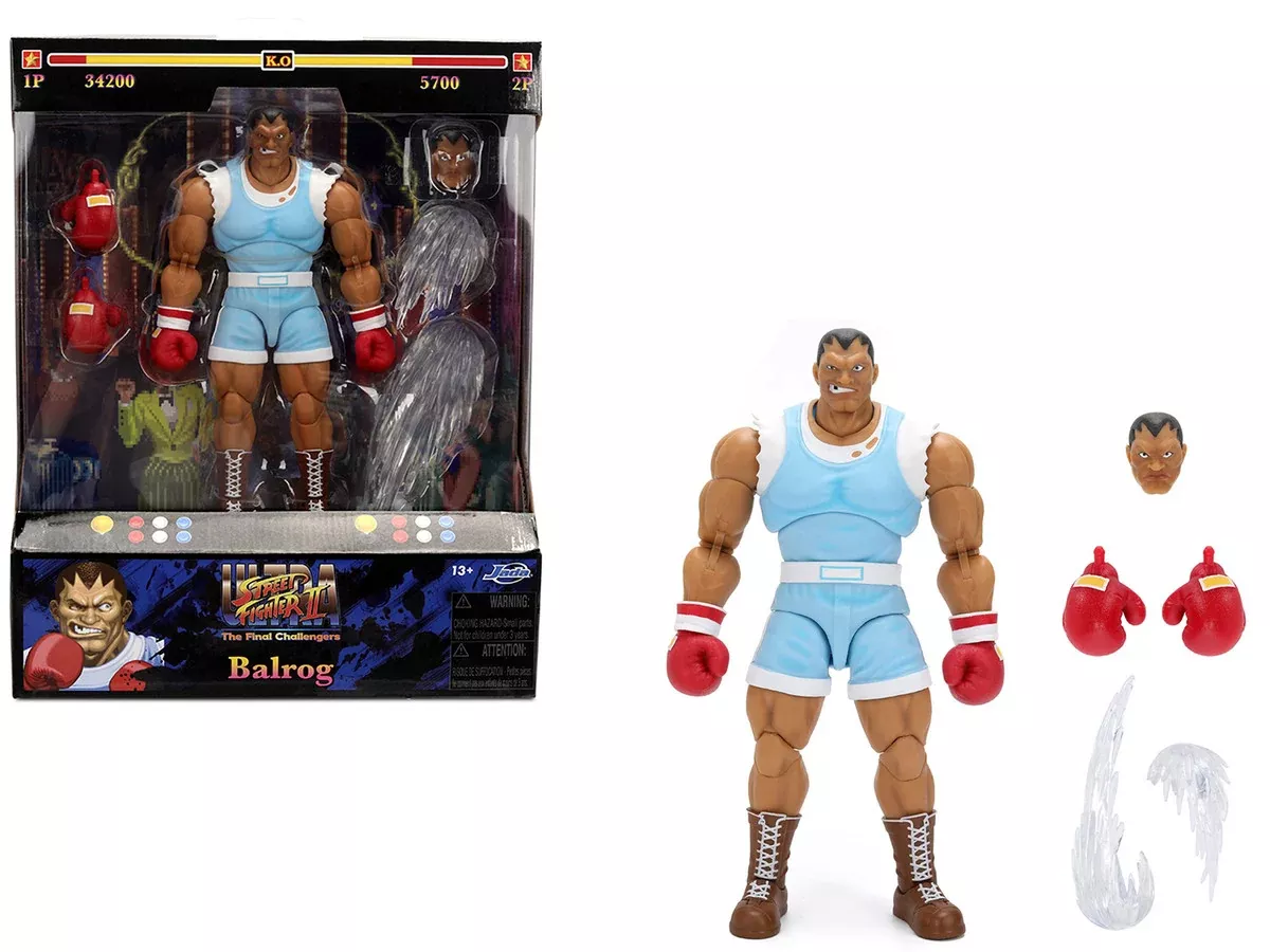 balrog-6-5-moveable-figure-with-accessories-alternate-head-ha Balrog 6.5" Moveable Figure with Accessories and Alternate Head and Ha