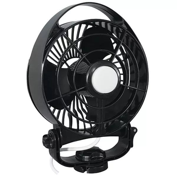 caframo-maestro-12v-3-speed-6-quot-marine-fan-w-led-light-black Caframo Maestro 12V 3-Speed 6" Marine Fan w-LED Light - Black