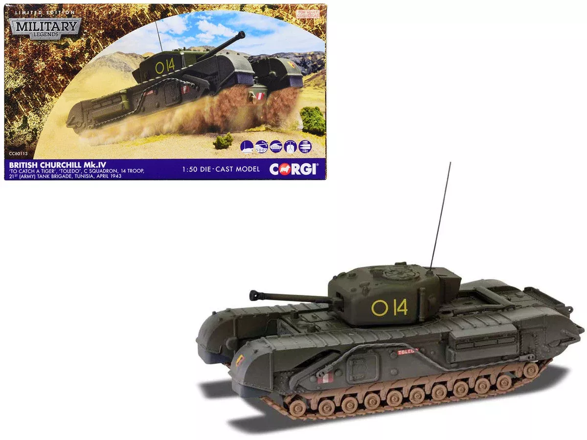churchill-mk-iv-tank-to-catch-tiger-toledo-c-squadron-14-troop Churchill Mk.IV Tank "'To Catch a Tiger' 'Toledo' C Squadron 14 Troop
