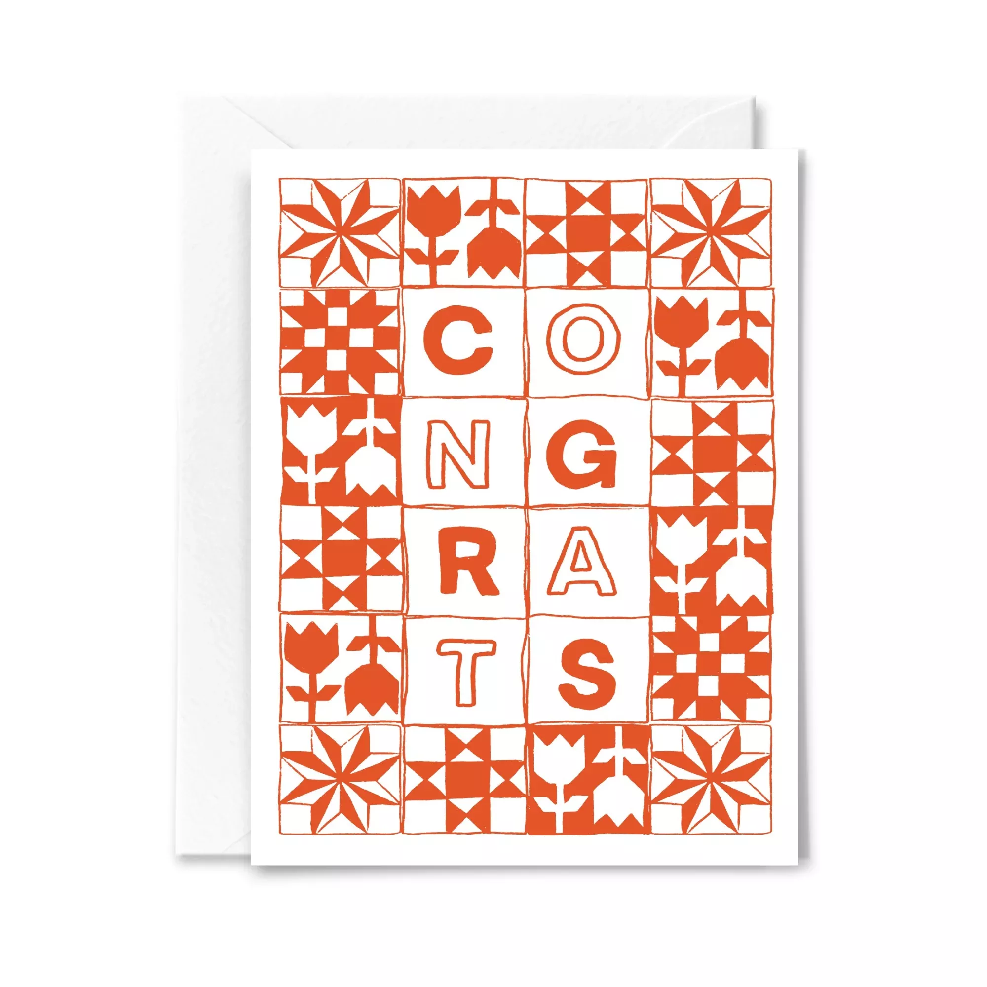congrats-quilt-card Congrats Quilt Card