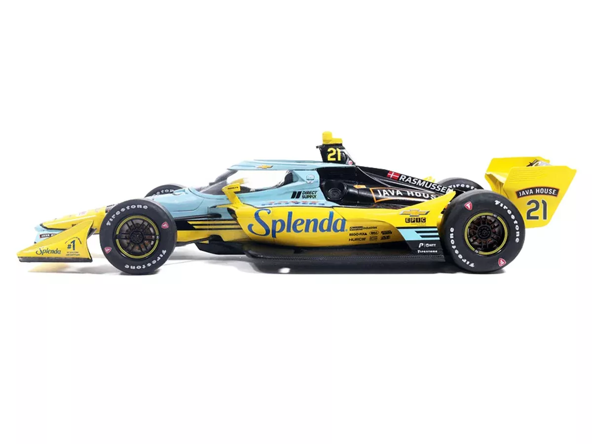 dallara-indycar-21-christian-rasmussen-splenda-ed-carpenter-racing Dallara IndyCar #21 Christian Rasmussen "Splenda" Ed Carpenter Racing