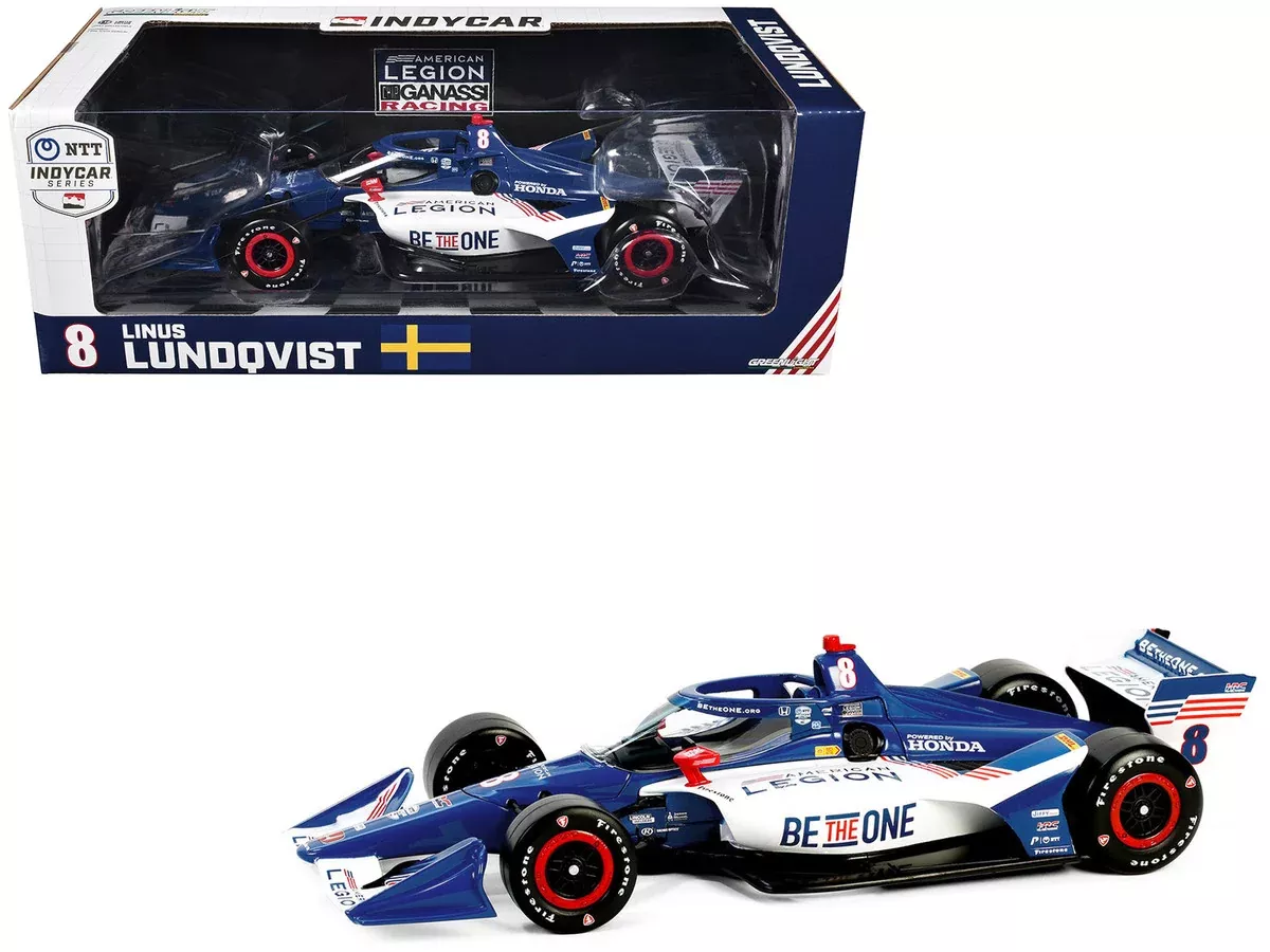 dallara-indycar-8-linus-lundqvist-american-legion-chip-ganassi Dallara IndyCar #8 Linus Lundqvist "The American Legion" Chip Ganassi