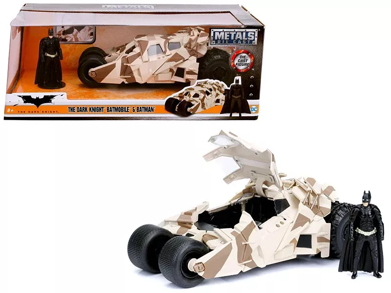 dark-knight-batmobile-with-batman-diecast-figure-camouflage-vers "The Dark Knight" Batmobile with Batman Diecast Figure Camouflage Vers