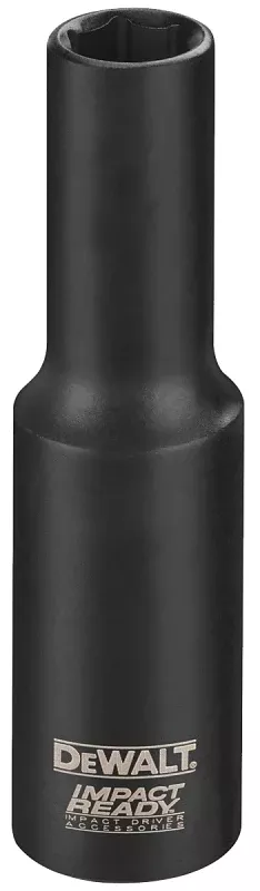 dewalt-impact-ready-dw22962-deep-impact-socket-1-1-8-in-socket-1-2-i DEWALT Impact Ready DW22962 Deep Impact Socket, 1-1/8 in Socket, 1/2 i