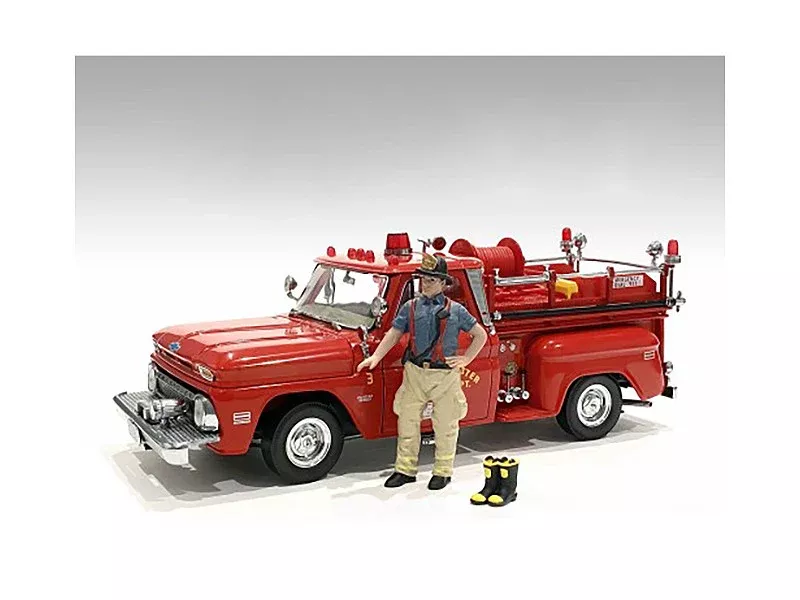 firefighters-getting-ready-figure-with-boots-accessory-1-18-scal "Firefighters" Getting Ready Figure with Boots Accessory for 1/18 Scal