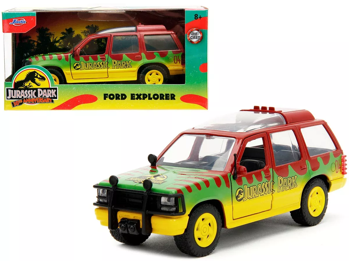 ford-explorer-red-yellow-with-green-graphics-jurassic-park-1993 Ford Explorer Red and Yellow with Green Graphics "Jurassic Park" (1993