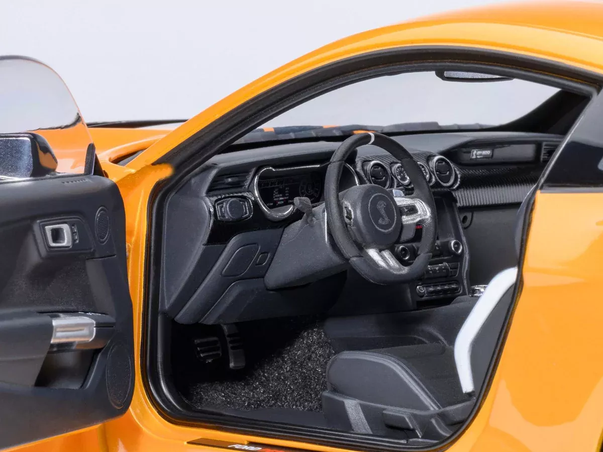 ford-mustang-shelby-gt500-cyber-orange-metallic-with-black-stripes-1-1 Ford Mustang Shelby GT500 Cyber Orange Metallic with Black Stripes 1/1