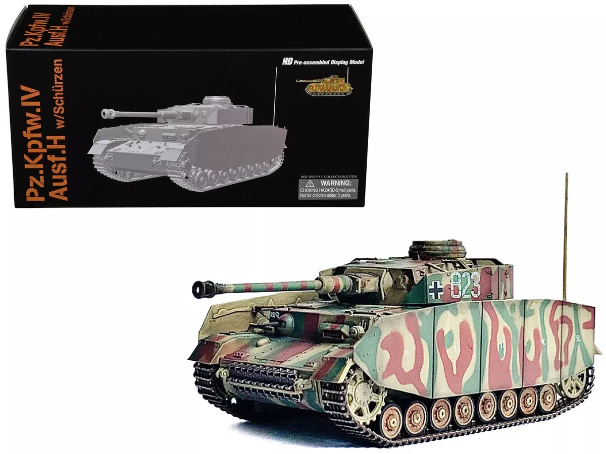 germany-pz-kpfw-iv-ausf-h-with-schurzen-tank-823-2-pz-div-normandy Germany Pz.Kpfw.IV Ausf.H with Schurzen Tank #823 "2.Pz.Div. Normandy"