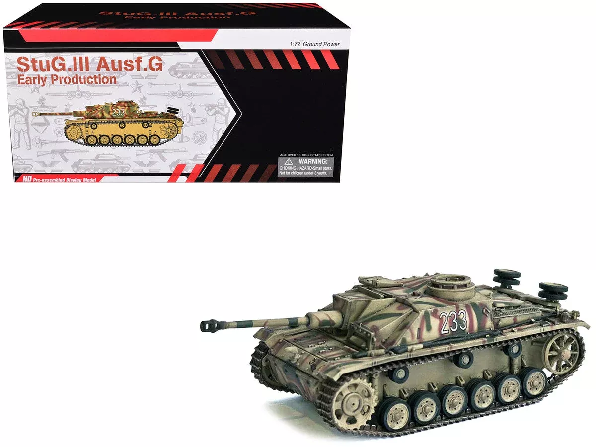 germany-stug-iii-ausf-g-early-production-tank-233-pz-abt-103-3-p Germany StuG III Ausf. G "Early Production" Tank "#233 Pz.Abt. 103 3.P
