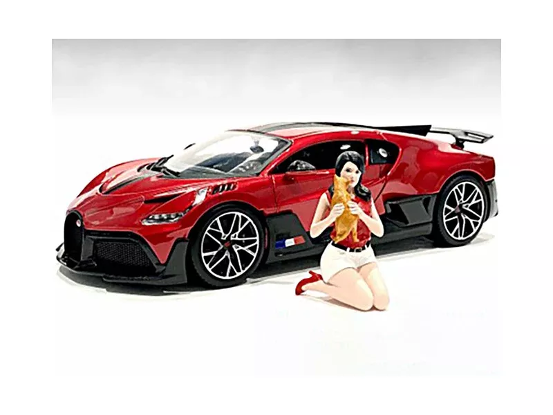 girls-night-out-gigi-with-cat-figurine-1-24-scale-models-by-amer "Girls Night Out" Gigi with Cat Figurine for 1/24 Scale Models by Amer
