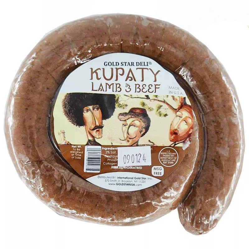 gold-star-deli-360-12-7 Купаты из Баранины и Говядины, Gold Star Deli, 360г/ 12.7унц.