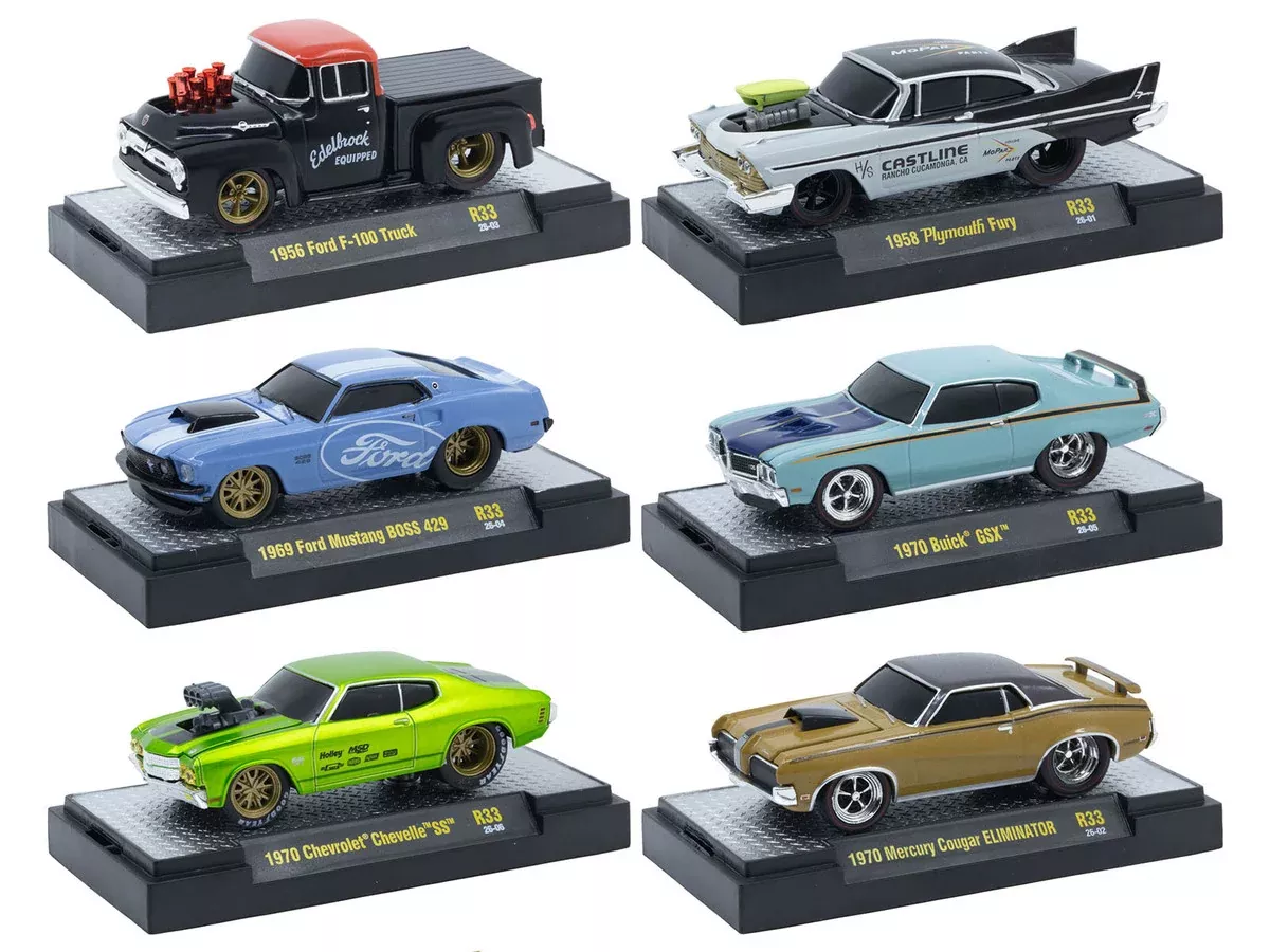"Ground Pounders" 6 Cars Set Release 33 IN DISPLAY CASES Limited Editi