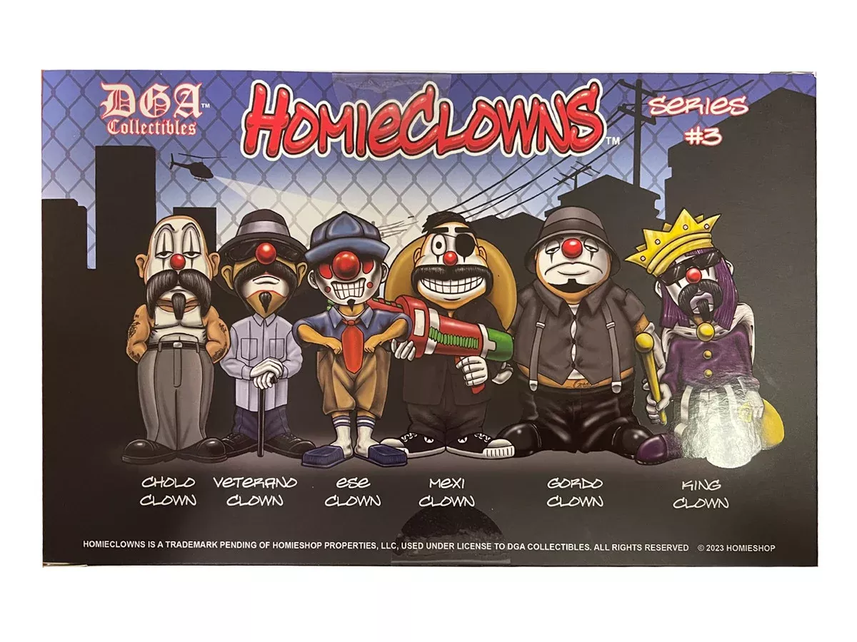 homieclowns-series-3-2-inch-figures-set-6-pieces-by-homies "HomieClowns" Series 3 2-Inch Figures Set of 6 Pieces by Homies