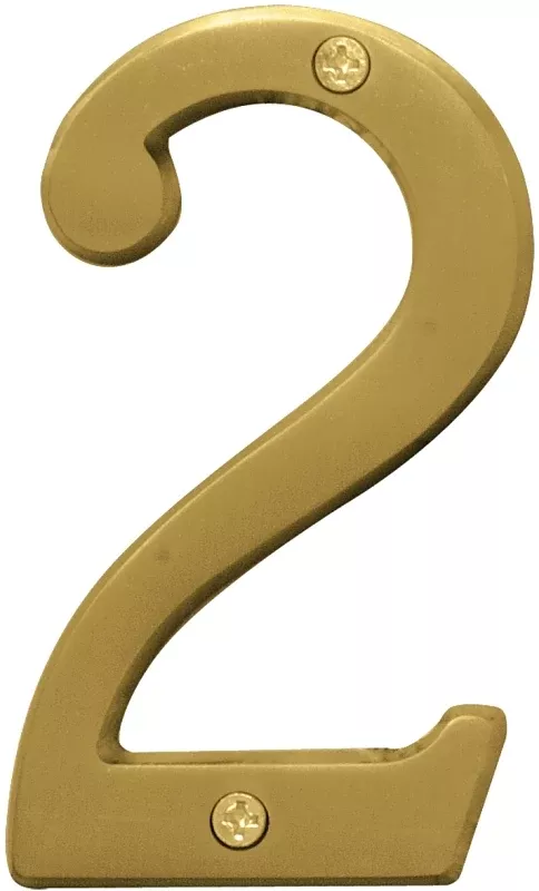 hy-ko-prestige-series-br-43bb-2-house-number-2-938-in-w-x-6-875-in-h Hy-Ko Prestige Series BR-43BB/2 House Number, 2.938 in W x 6.875 in H