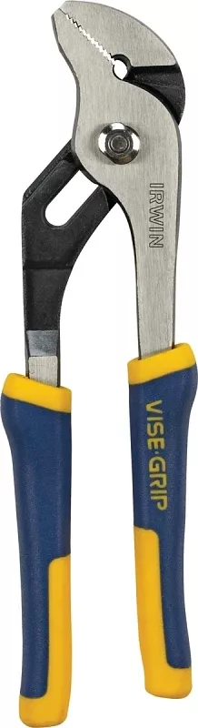 Irwin 4935320 Groove Joint Pliers, 8 in OAL, 1-3/4 in Jaw Opening, Blu