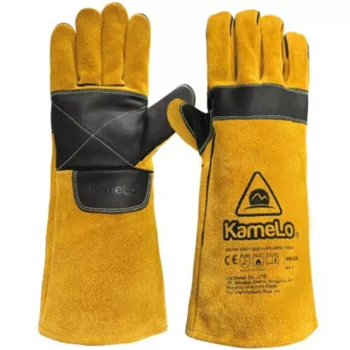 kamelo-915-lb-leather-welding-gloves-arc-tig-co2-mig-protective KameLo 915-LB Leather Welding Gloves Arc TIG CO2 MIG Protective