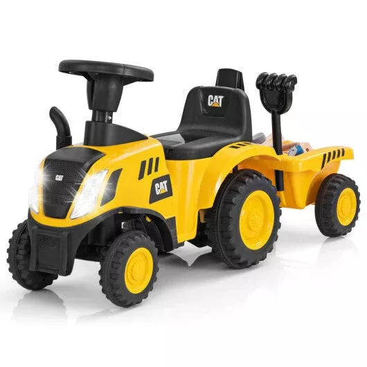 kids-ride-on-tractor-licensed-caterpillar-with-detachable-trailer-no-p Kids Ride on Tractor Licensed Caterpillar with Detachable Trailer No P
