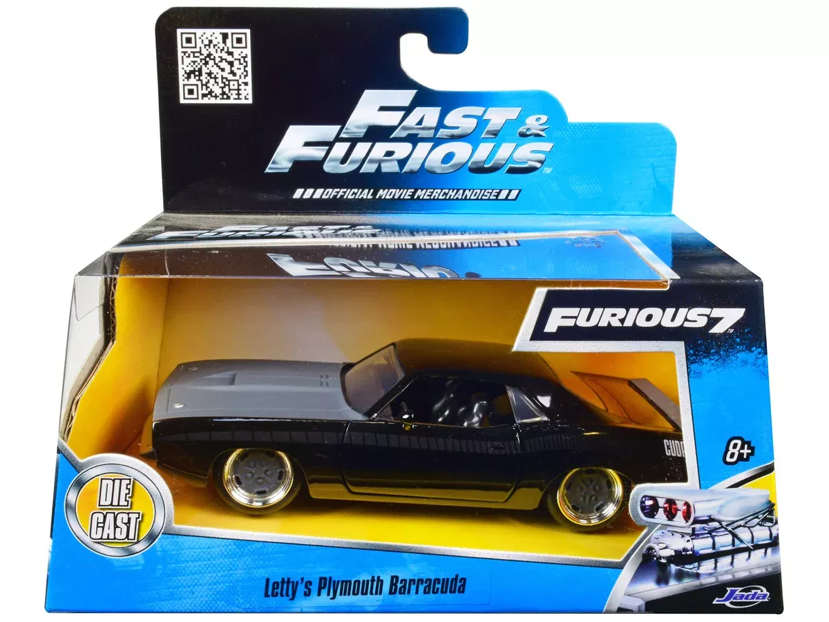 letty-s-plymouth-barracuda-fast-furious-7-movie-1-32-diecast-model Letty's Plymouth Barracuda "Fast & Furious 7" Movie 1/32 Diecast Model