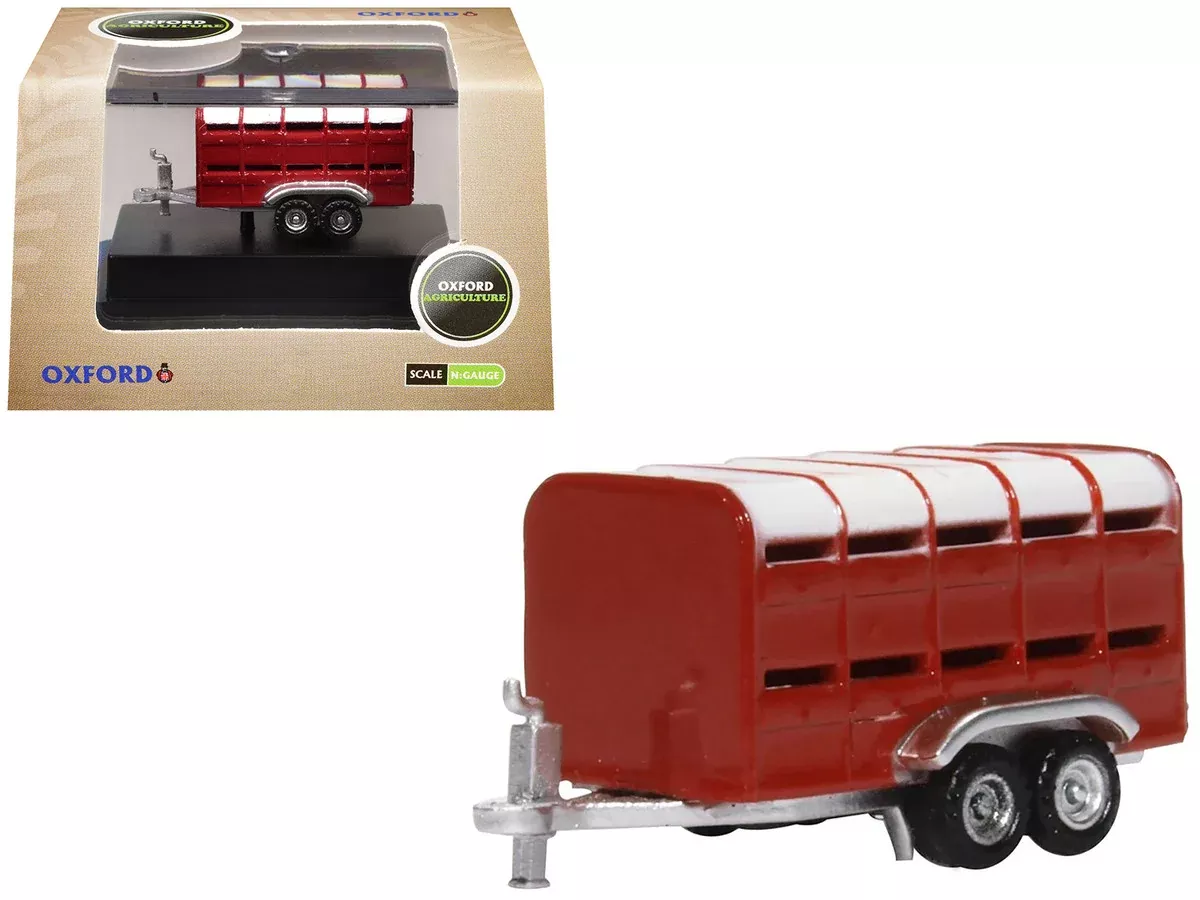 livestock-trailer-red-1-148-n-scale-diecast-model-car-by-oxford-diec Livestock Trailer Red 1/148 (N) Scale Diecast Model Car by Oxford Diec