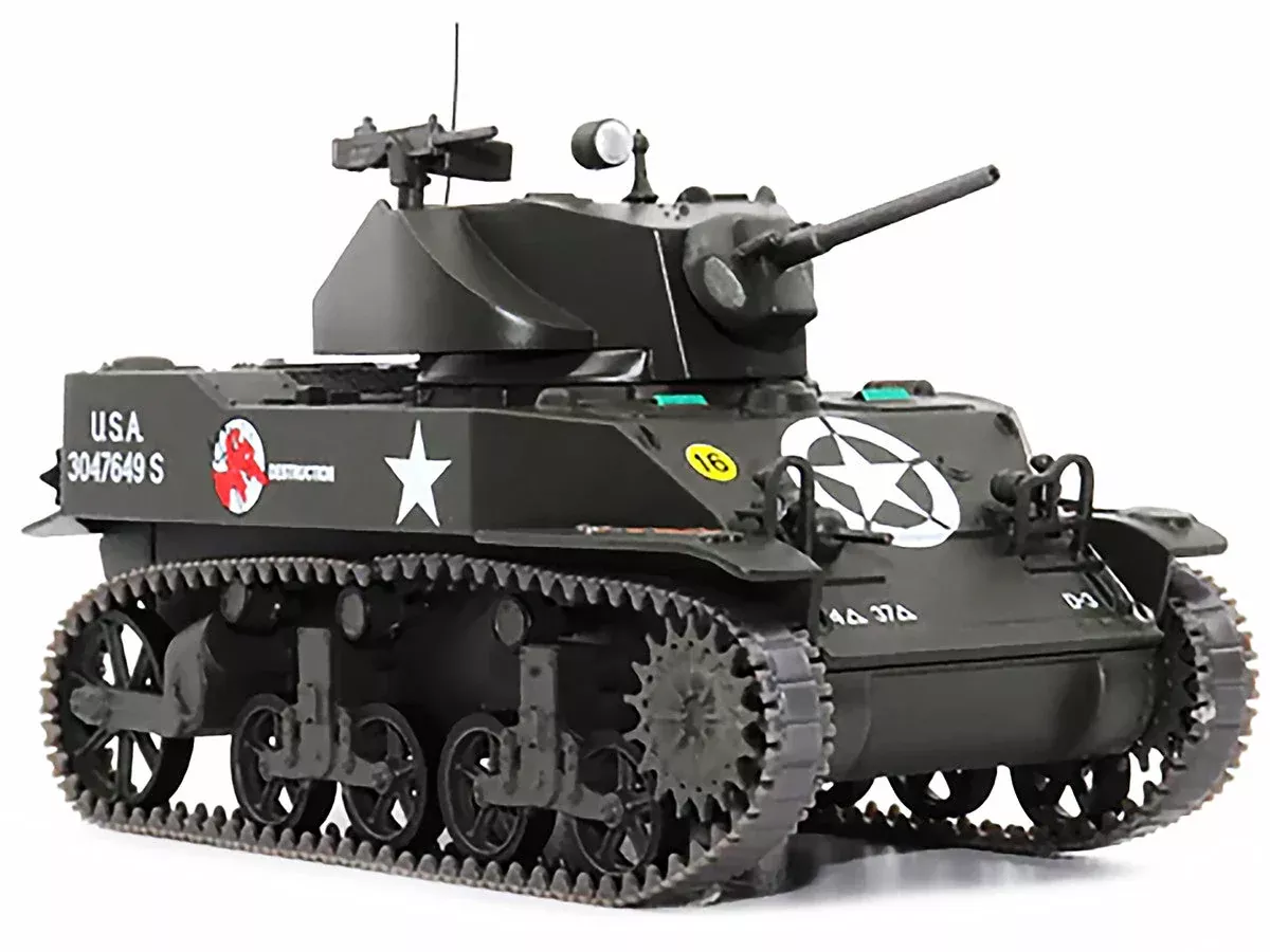 m5a1-light-tank-16-destruction-u-s-37th-tank-battalion-france-s M5A1 Light Tank #16 "Destruction" "U.S.A. 37th Tank Battalion France S