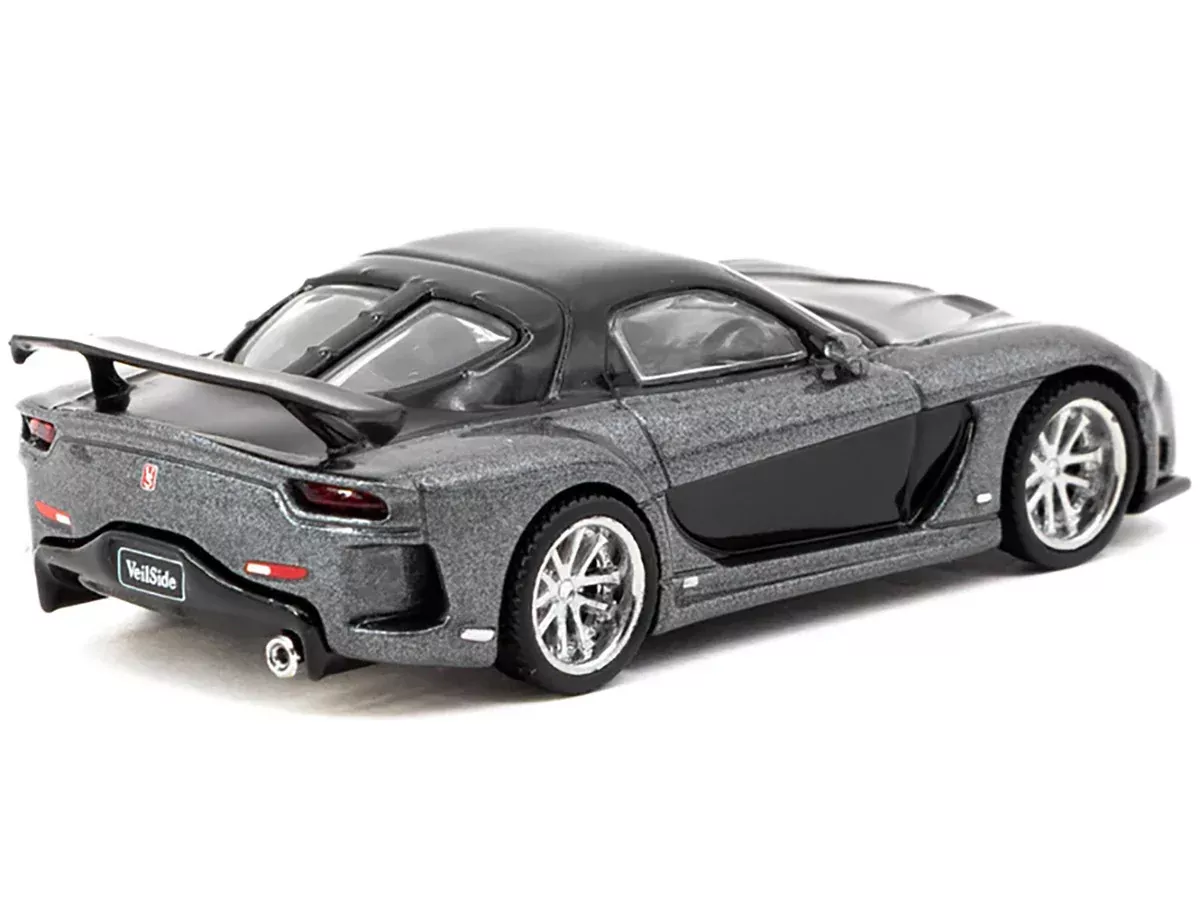 mazda-rx-7-veilside-fortune7-rhd-right-hand-drive-gray-metallic Mazda RX-7 "VeilSide Fortune7" RHD (Right Hand Drive) Gray Metallic an