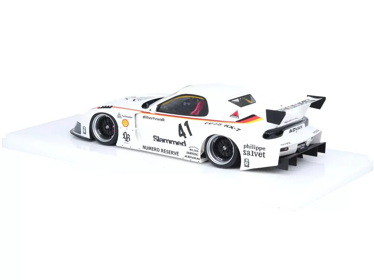 mazda-rx7-fd3s-lb-super-silhouette-rhd-right-hand-drive-41-white Mazda RX7 (FD3S) LB-Super Silhouette RHD (Right Hand Drive) #41 White