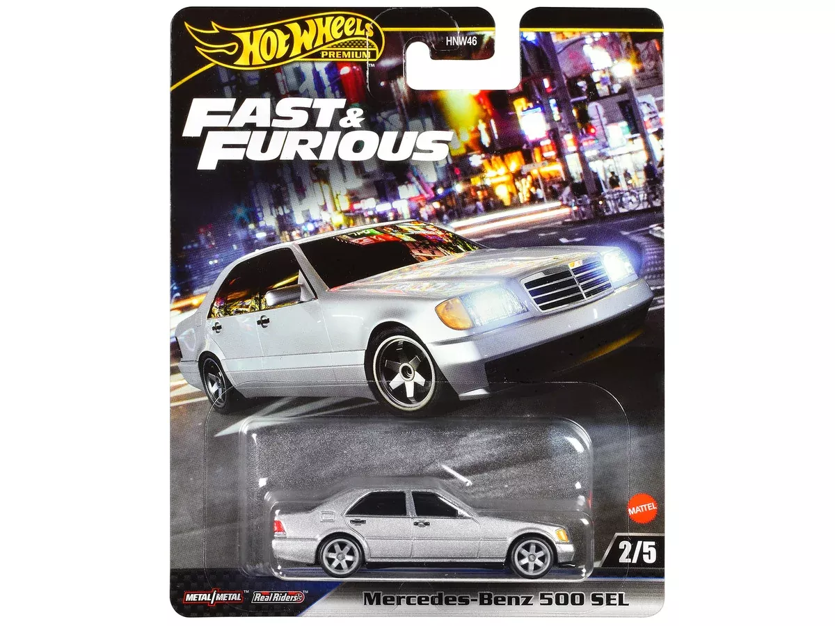 Mercedes-Benz 500 SEL Silver Metallic "The Fast and the Furious: Tokyo
