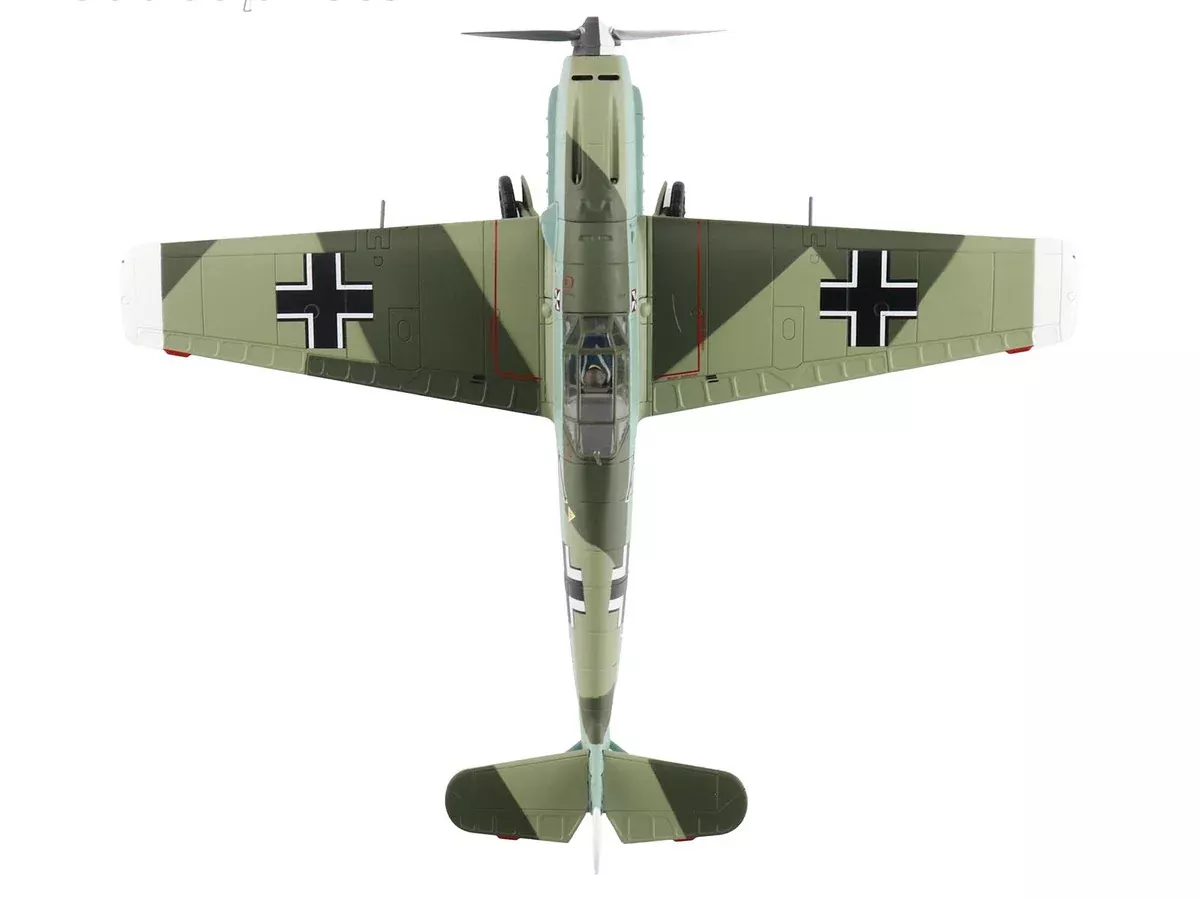 messerschmitt-bf-109e-4-fighter-aircraft-franz-von-werra-ii-jg-3-19 Messerschmitt BF 109E-4 Fighter Aircraft "Franz von Werra II/JG-3" (19