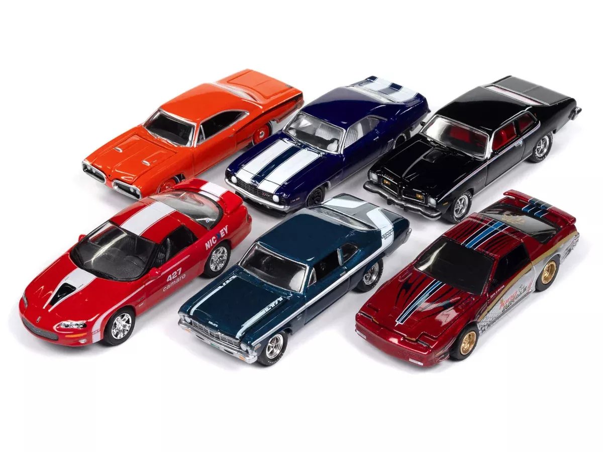 muscle-cars-usa-2025-release-1-set-6-pieces-1-64-diecast-model "Muscle Cars USA" 2025 Release 1 Set A of 6 pieces 1/64 Diecast Model