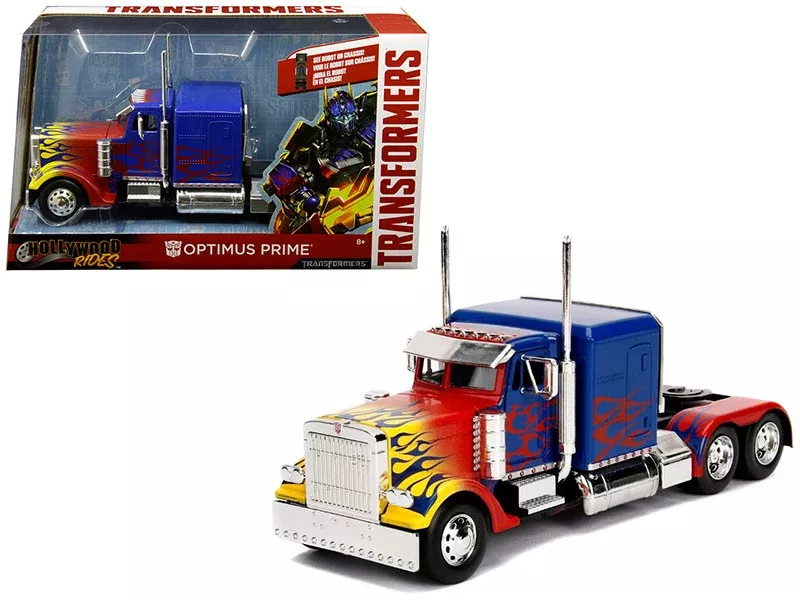 Optimus Prime Truck with Robot on Chassis from "Transformers" Movie "H