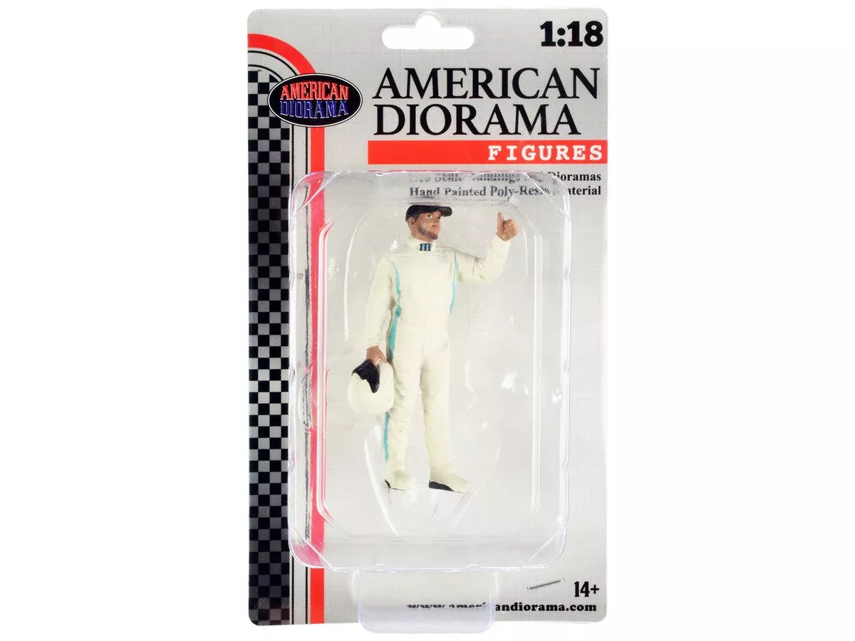 "Racing Legends" 2000's Figure A for 1/18 Scale Models by American Dio