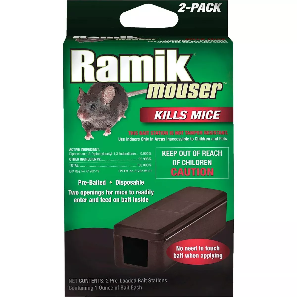 ramik-mouser-disposable-mouse-bait-station RAMIK MOUSER DISPOSABLE MOUSE BAIT STATION