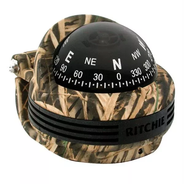 ritchie-tr-31s-trek-compass-bracket-mount-shadow-grass-camo Ritchie TR-31S Trek Compass - Bracket Mount - Shadow Grass Camo