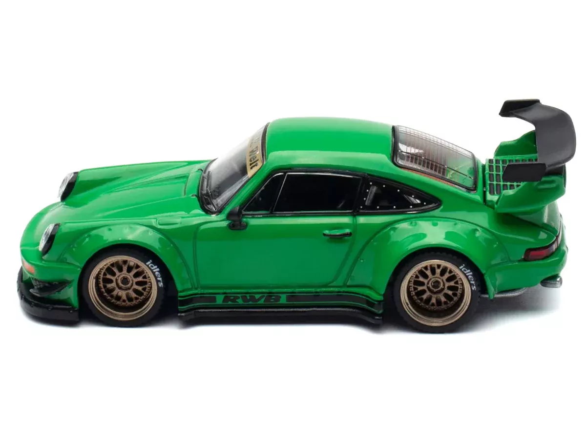 RWB 930 Green "Hobby Expo China 2026" 1/64 Diecast Model Car by Pop Ra